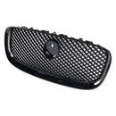 XF-R Style Front Bumper Grill Grille Fit Jaguar XF 2012-2015 Gloss Black