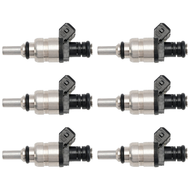 6PCS Fuel Injector 13537546244 Fit BMW 325xi 325i 320i 325Ci 525i 2001-2005