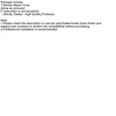 Adaptive Cruise Control Module Bezel 68143108AB For Jeep Grand Cherokee 14-15