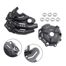 Stator Engine Housing Steel Protector Black For Yamaha Tenere 700 Mt-07 Tracer