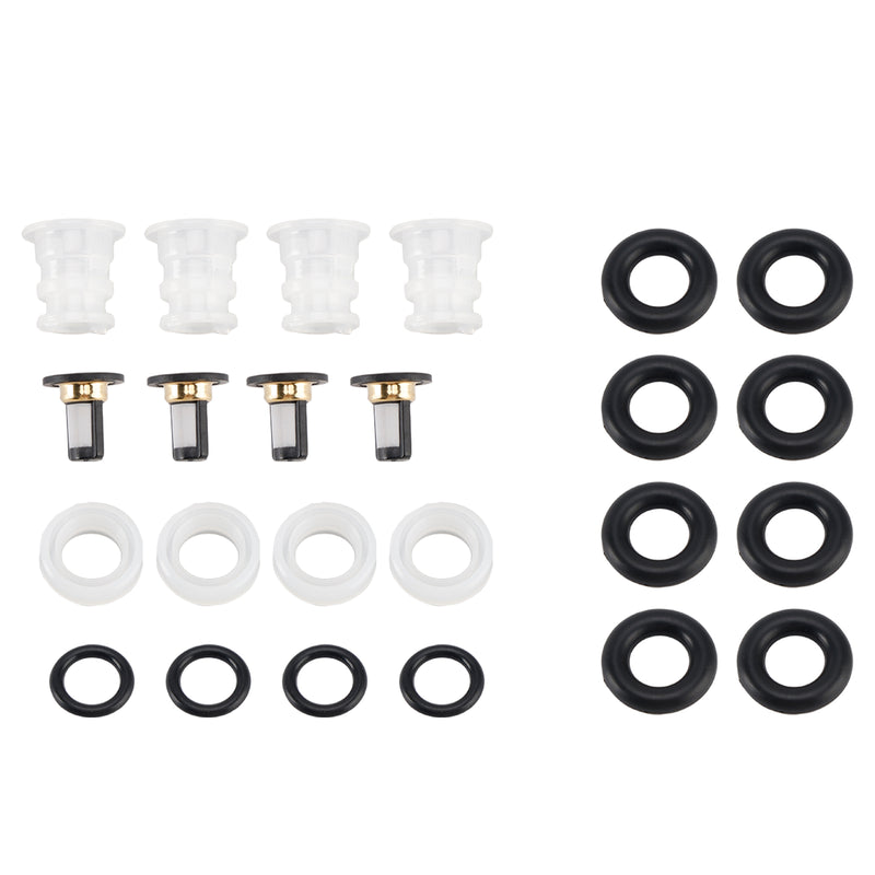 4PCS Fuel injector rebuild kit 16450-PNE-G01 Fit Acura RSX 2.0L-L4 2002-2004