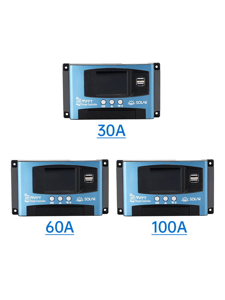 30A/60A/100A MPPT Solar Controller Multi-language Color Screen Solar Controller