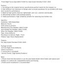 Front Right Fascia Spat 68421752AA For Jeep Grand Cherokee R 2021-2024