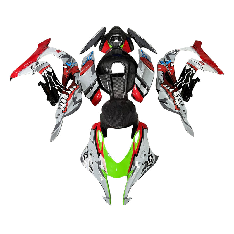 Injection Fairing Kit Bodywork Plastic ABS fit For Kawasaki ZX10R 2016-2020
