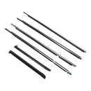 6pcs Quarter & Door Belt Moulding Weatherstrip For Toyota Lexus GX470 03-09