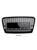 2012-2015 Audi A7/S7 RS7 Style Honeycomb Mesh Front Grill Grille Black
