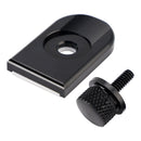 1/4"-20 Black Seat Bolt Screw Plate Release Kit For Touring Softail Dyna 96-23