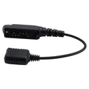 K Interface 2Pin Headset Port Converter Cable for Sepura STP8000 STP8030 STP8035