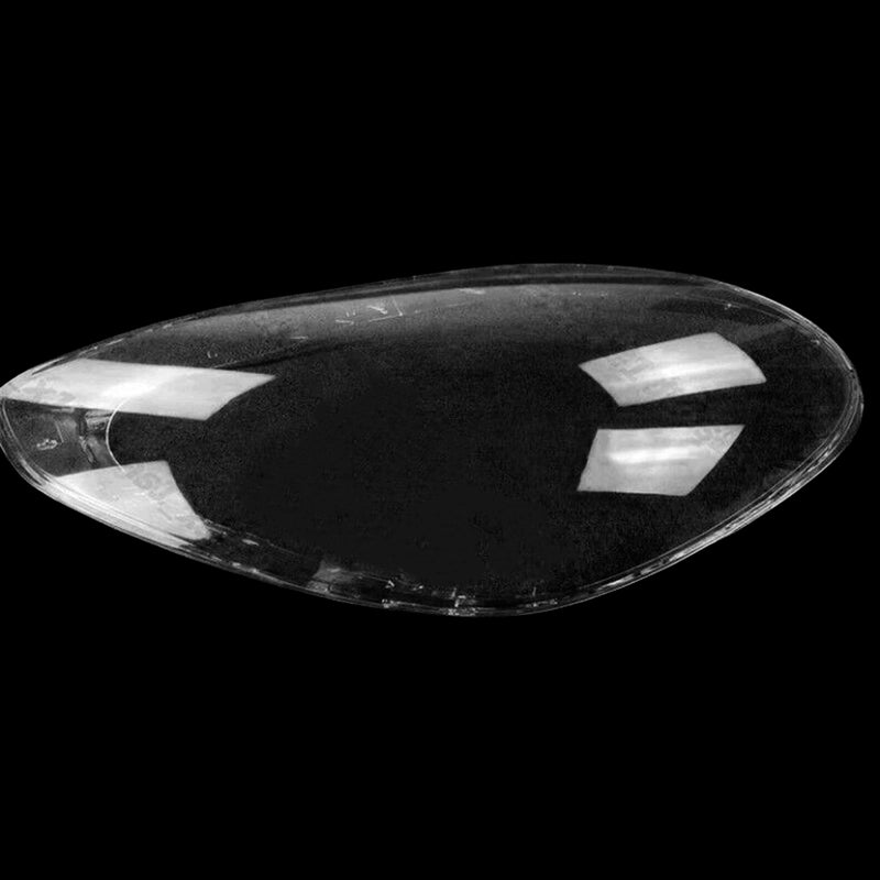 2Pcs Front Headlight Lens Cover Shell Clear For Porsche Panamera 2017-2020