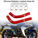 Silicone Radiator coolant Hose For Yamaha MT-03 MT-25 YZF R3 R25 2015-2024