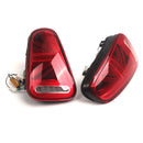 L&R LED Tail lights w/ Turn Signal Lamps For BMW Mini Cooper R50 R52 R53