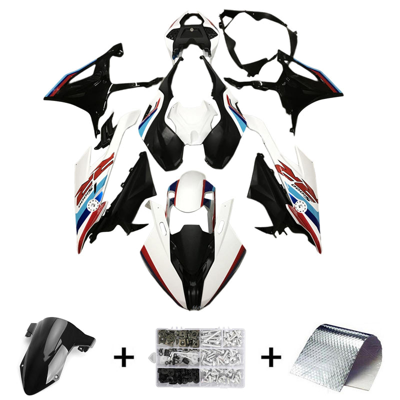 Amotopart BMW M1000RR S1000RR 2019-2022 Fairing Kit Bodywork Plastic ABS