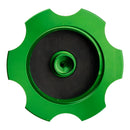 Aluminum Fuel Tank Cap w/Vent Green For Kawasaki KX65 KX85 KX100 KX125 2000-2013