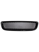 Gloss Black Front Bumper Honeycomb Grille Grill Fit Volvo S40 V50 2008-2012
