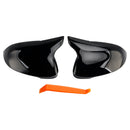 2x Wing Door Mirror Cover Cap Casing for VW Golf MK8 2020+ 5H0857537 5H0857538