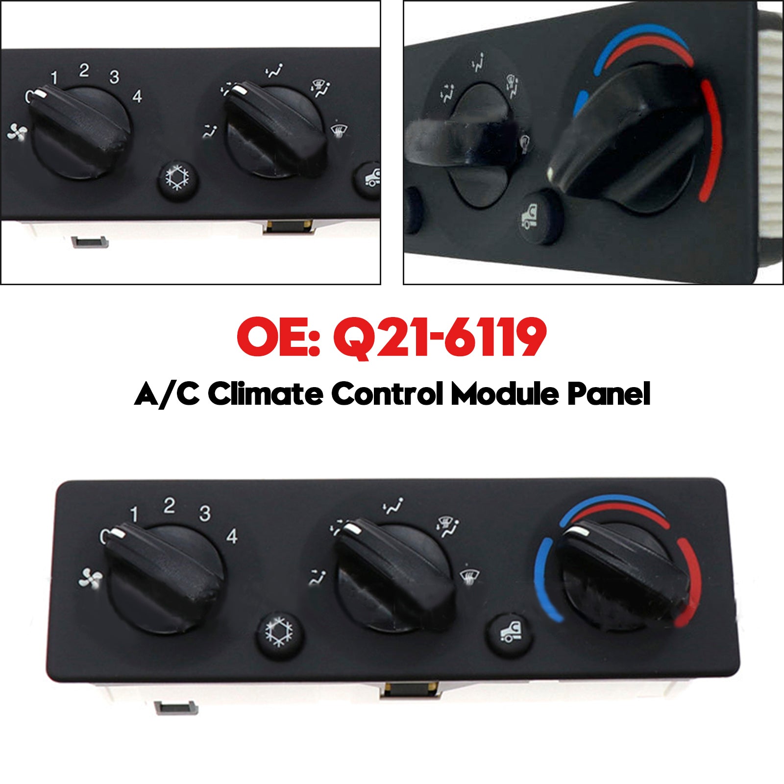 Control Module For Panel Mack Truck AC Control Panel A/C Control Panel Module For Mack Trucks ...