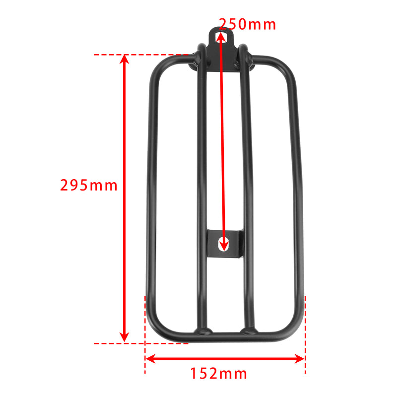 Rear Carrier Solo Luggage Rack Black Fit for Kawasaki Eliminator 500 2024-2025