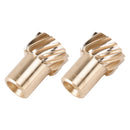 2Pack "410 0.500"" Shaft Diameter Distributor Gear For Chevy W/MSD Distributor