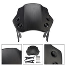 Motorcycle Windshield WindScreen fit for SCRAMBLER 400 X 2024-2025 Black