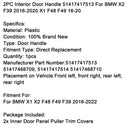 2016-2020 BMW X2 F39 2PC Interior Door Handle 51417417513