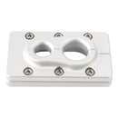2Pack Aluminum Fire Wall Pass Through Raw Bracket For Holley Terminator x Max