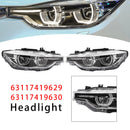 Left+Right LED Headlight For BMW 3 Series F30 F31 2016-2019 Without AFS