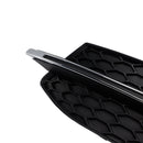 Front Lower Fog Light Cover Grill Grille Fit AUDI A3 S3 S-Line 2013-2016