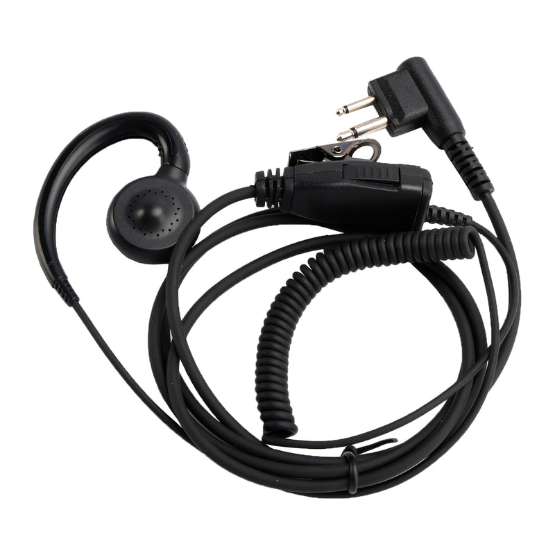 M-018 Small PTT-B6 Curve Hook Earhook Headset For GP2100 CP040 SP21 PRO2150 P080
