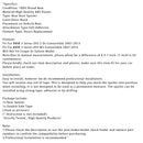 Gloss Black Rear Boot Spoiler For BMW 3 Series E93 Convertible 2007-2013