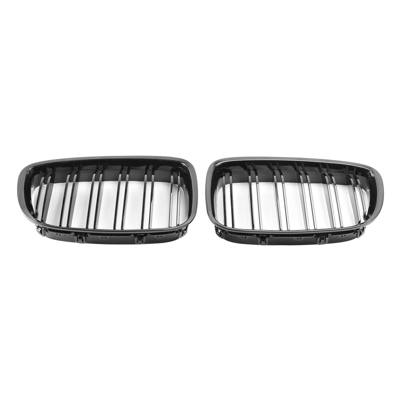 BMW 5 Series GT F07 2009-2017 Gloss Black Front Kidney Grille Grill