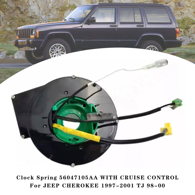 Clock Spring 56047105AA WITH CRUISE CONTROL For JEEP CHEROKEE 1997-2001 TJ 98-00