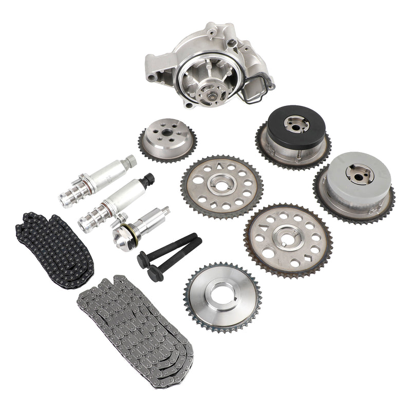 GM 2.0L 2.4L Timing Chain Kit Oil Pump Selenoid Actuator Gear Cover Kit for HS26517PT 90537632 24424758 24461834 12608580 24449448