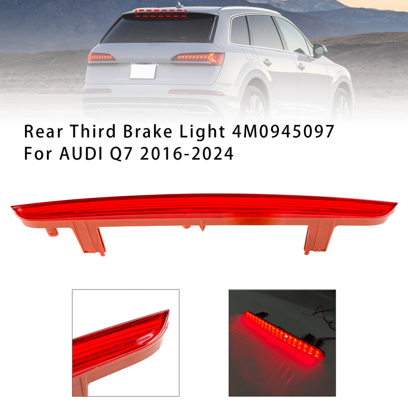 Rear Third Brake Light 4M0945097 For AUDI Q7 2016-2024