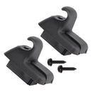 2x Black Sun Visor Clip 1RF14DX9AB Fit For Chrysler 300 Dodge Charger 2011-2020