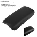 Black Leather Armrest Centre Console Lid For Honda CIVIC 2006-2009