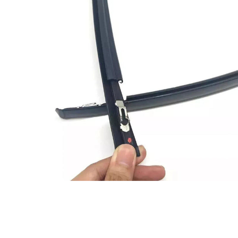 2PCS Roof Drip Molding Trim Left & Right Side Rubber For Civic Sedan 2012-2015