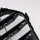 S6 Style Front Bumper Grill Grille Fit Audi A6 C7 2012-2015 Chrome