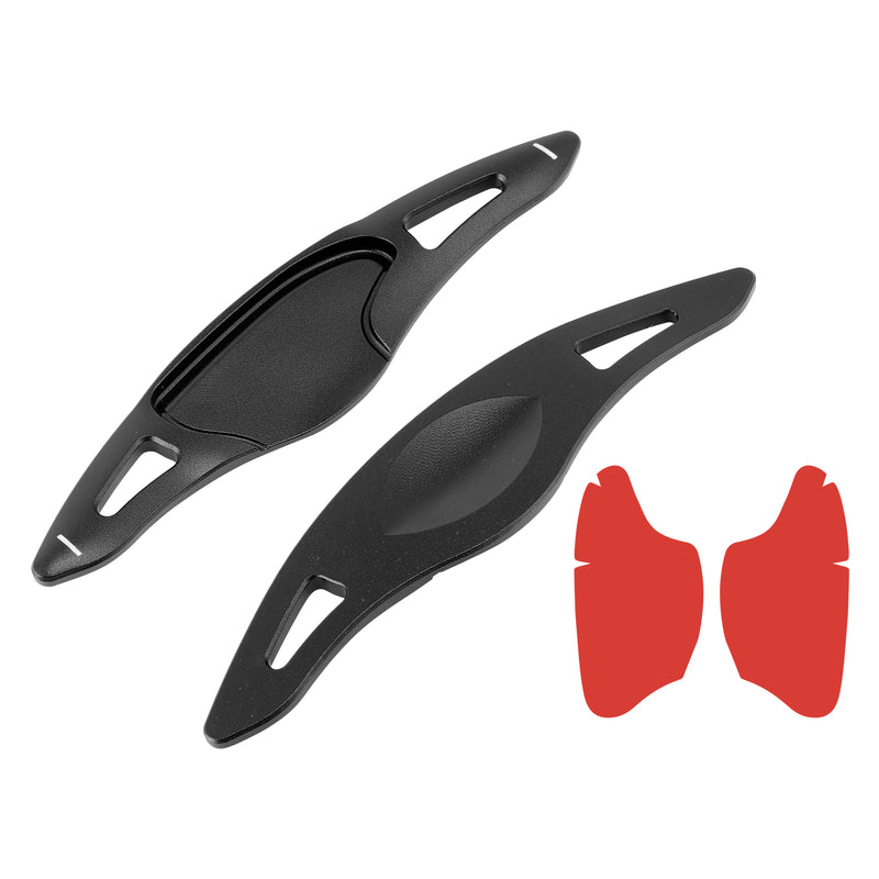 Steering Wheel Paddle Shifter Extension For Honda FIT VEZEL HRV Aluminium Black