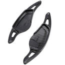 Carbon Look Steering Wheel Paddle Shifter Fit BMW 3 4 5 G20 G22 G30 2018+