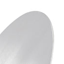 Oval Blank Aluminum Alloy License Plate DIY Universal fit for Motorcycle