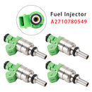 4Pcs Fuel Injector For Mercedes C E CLC CLK SLK SLC Sprinter M271 A2710780549