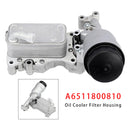 2006-2018 Mercedes Sprinter 3-t Platform,Box,Bus Engines Oil Cooler Filter Housing + Cooler A6511800665