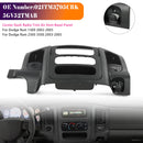2003-2005 Dodge Ram 2500 3500 Center Dash Radio Trim Air Vent Bezel Panel Black