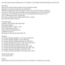 Yamaha STRYKER V STAR XVS950 XVS1300 XVS13CE 2007-2017 Air Filter Cleaner