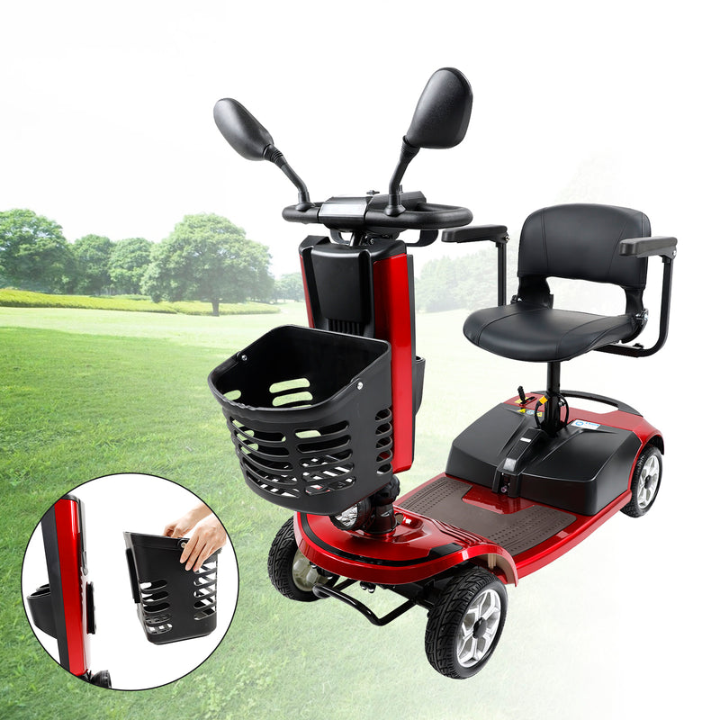 24V 250W Outdoor Mobility Scooters for Senior Elderly 4 Wheel Electric Scooter