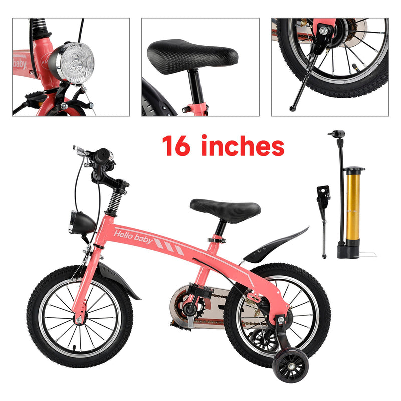 14/16 inches kid's bike children bicycle with LED Light