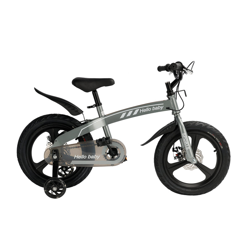 16 inches double disc brakes kid's bike children bicycle with LED headlight