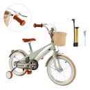 16 inches Kid's Bike Child Bicycle for Ages 7-9 Years Boys and Girls with Basket