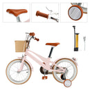 16 inches Kid's Bike Child Bicycle for Ages 7-9 Years Boys and Girls with Basket