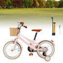 16 inches Kid's Bike Child Bicycle for Ages 7-9 Years Boys and Girls with Basket